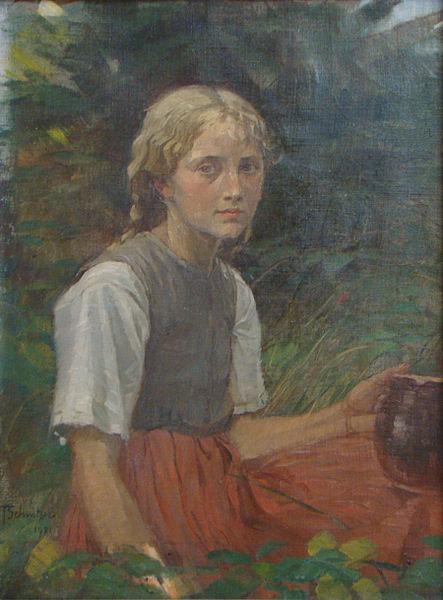 THULDEN, Theodor van Beerenmadchen Germany oil painting art